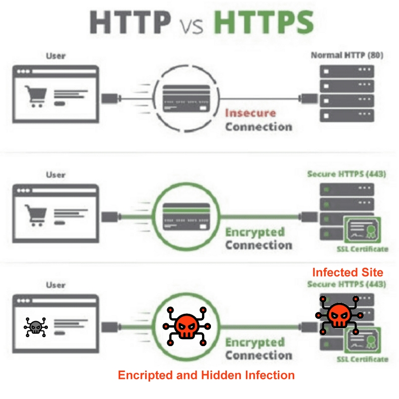 HTTPS Loves Malware